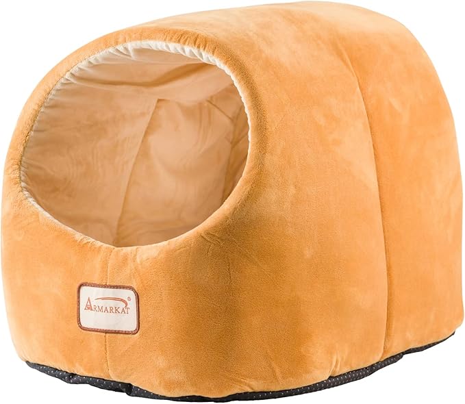 Armarkat Cat Bed, 18-Inch Long, Brown