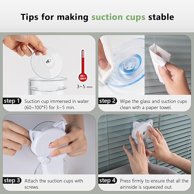 Cat Window Perch Cordless, Foldable & Stable Cat Beds- Breathable Cat Window Hammock for Overlooking, Sunbathing and Climbing - Maximum Hold Up to 40lb(Gray,Mesh)