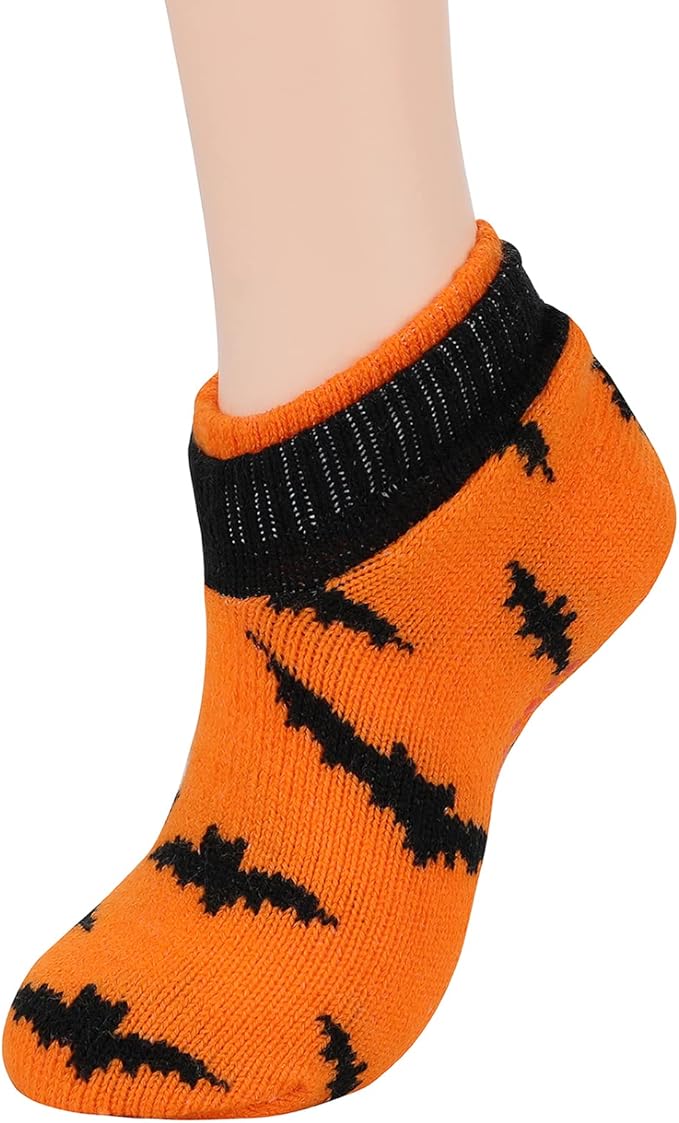 American Trends Fuzzy Socks for Women with Grippers Non Slip Christmas Socks