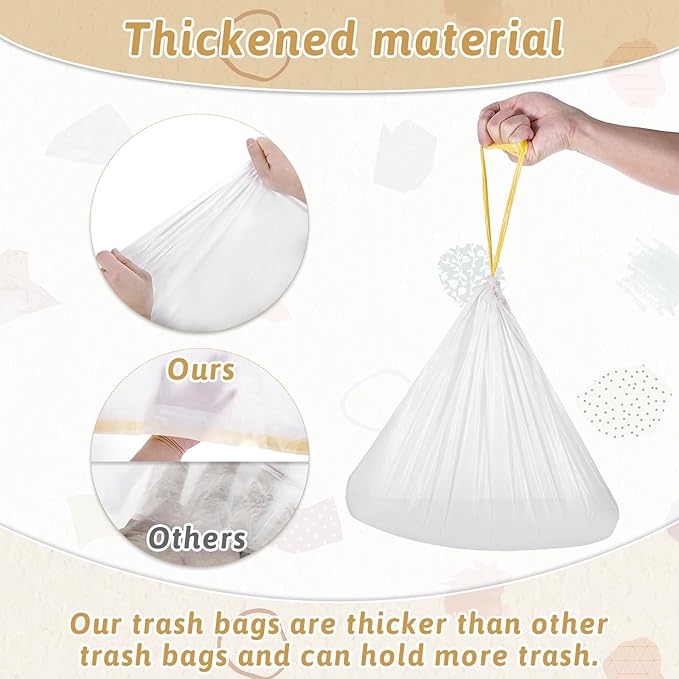 40 Pieces Jumbo Cat Litter Box Liners, 36"x18" Drawstring Close Cat Litter Bags Automatic Litter Box Bags Heavy Duty Cat Litter Waste Receptacles Bags, Extra Thick, Tear & Leak Resistant, Easy Cleanup