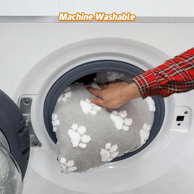 110" Cat Tunnel Bed for Indoor Cats, Foldable Large Peekaboo Cat Cave Donut with 4 Toys Balls and 4 Caves Holes for Kittens, Rabbits, Ferret Tunnel and Tubes