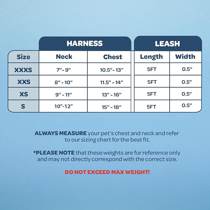 Voyager Escape Proof Cat Harness and Leash Set with Reflective Stitching, Neoprene Handle 5ft - Supports Small, Medium and Large Cats, Kittens for Walking by Best Pet Supplies - Pink, XXXS