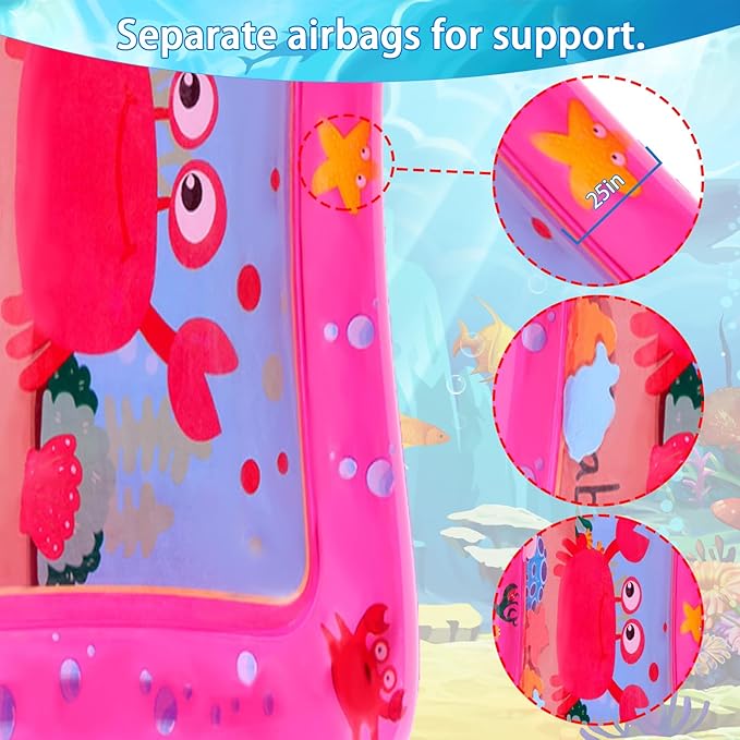 Oiuaymn Water Play Mat for Cats, Cat Water Sensory Play Mat，Cat Mat Toys for Bored Indoor Cats， Cooling Mat for Cats，Interactive Toys for Cats