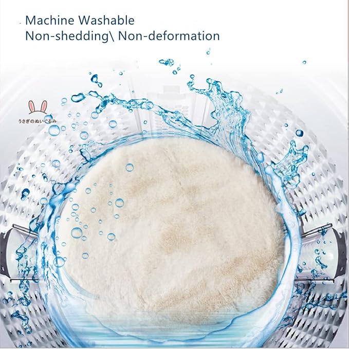 SHENGOCASE 2-Pack 10.6"x10.6" Square Faux Rabbit Fur Cat Dog Bed Cushion Pad Mat, Cat Tree Tower Replacement Cushion Pad, Pad for Window Perch, Cat Dog Carrier House Cage Crate Kennel Furniture