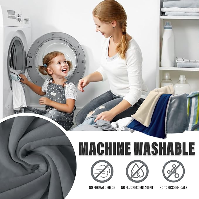 Rest-Eazzzy Cat Heating Pad, Cat Bed with Removable Cover Heated Cat Bed 5 Level Timer and 5 Level Temperature, Cat Beds for Indoor Warming Mat for Cat Dog (Heat pad, Pure-Grey,2pcs)