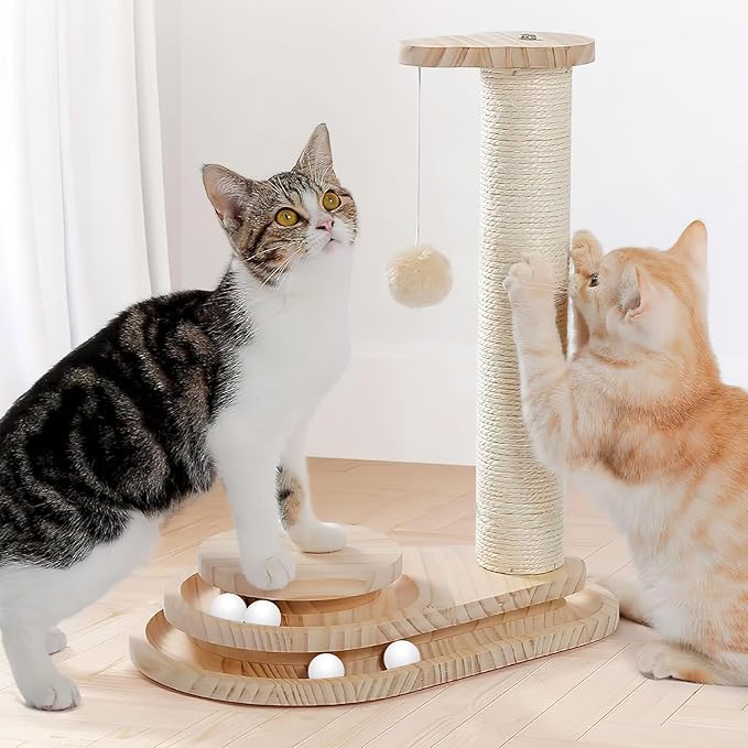 8 Pcs Cat Track Balls Replacement Balls for Cat Track Toy Cat Ball Track Cat Toy Ball Track Cat Balls Track Toy