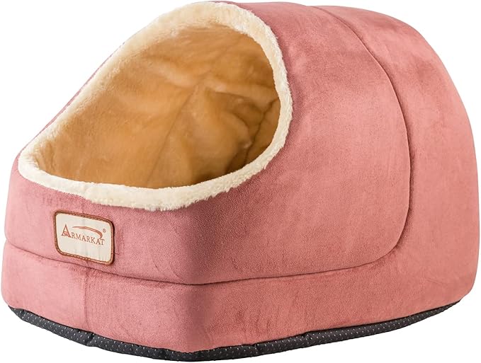 Armarkat Indian Red Cat Bed Size, 18-Inch by 14-Inch