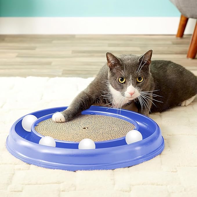 8 Pcs Cat Track Balls Replacement Balls for Cat Track Toy Cat Ball Track Cat Toy Ball Track Cat Balls Track Toy