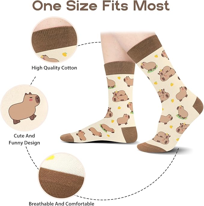 AGRIMONY Funny Cat Dog Socks for Women Teen Girls-Animal Novelty Cute Socks-Mothers Day Cat Dog Mom Gifts Stocking Stuffers