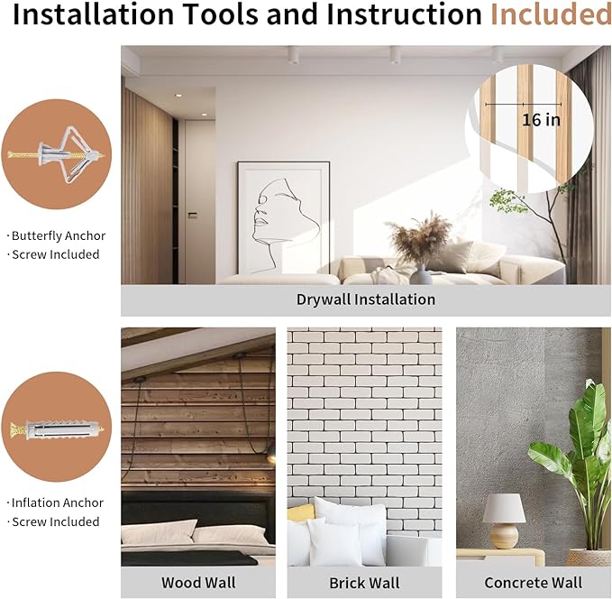 FUKUMARU Cat Hammock Wall Mounted, Kitty Beds and Perches, Wooden Cat Wall Furniture, Stable Cat Wall Shelves for Sleeping, Playing, Climbing, and Lounging, White Flannel Cat Shelves