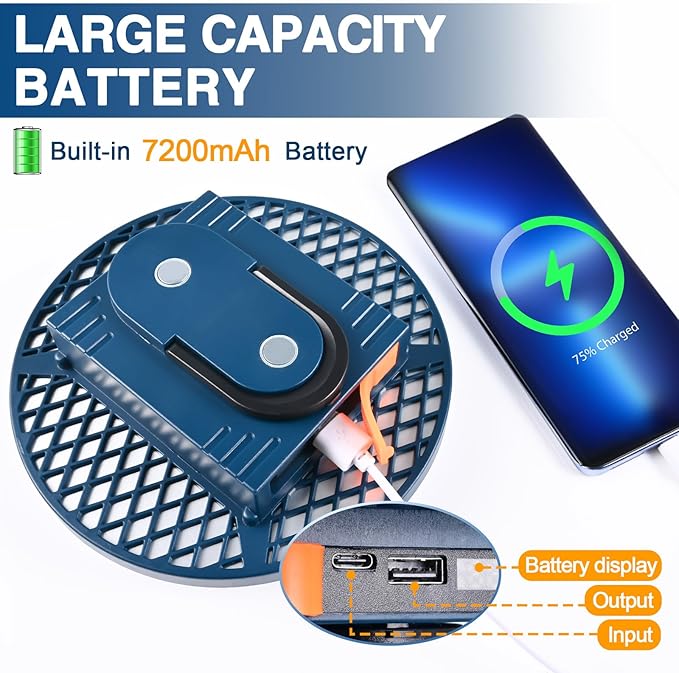 4000LM LED Hanging Camping Lantern Rechargeable Essentials, 200W Outdoor Camping Tent Lights for Camping Decor, Waterproof Backpacking Lanterns for Power Outages, Emergency, Hurricane, Hiking