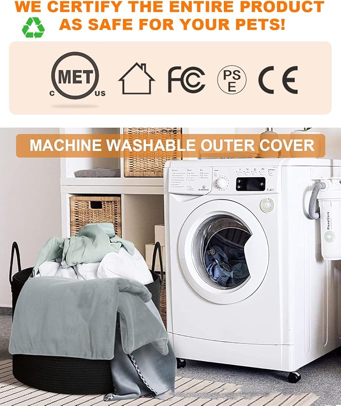 Pet Heating Pad for Cat & Dog Outdoor, Indoor Warming Heated Mat Pad, Waterproof Heated Dog Cat Bed with Chew Resistant Cord for Outside, Pet Heater Warmer Blanket for Puppy & Kitten