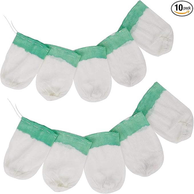 10pcs Propane Lantern Mantles for Gas Lantern Propane Light Mantle for Outdoor Camping Lantern Natural (10Pcs)