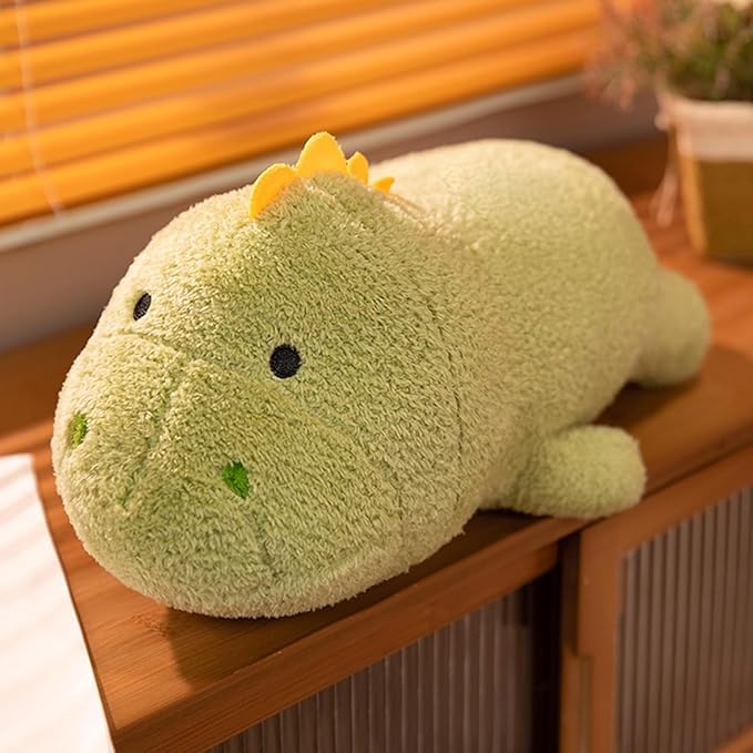 16 Inch Plush Dinosaur Stuffed Animal Hugging Pillow Cuddly Dino Huggable Anime Gifts for Kids and Lovers