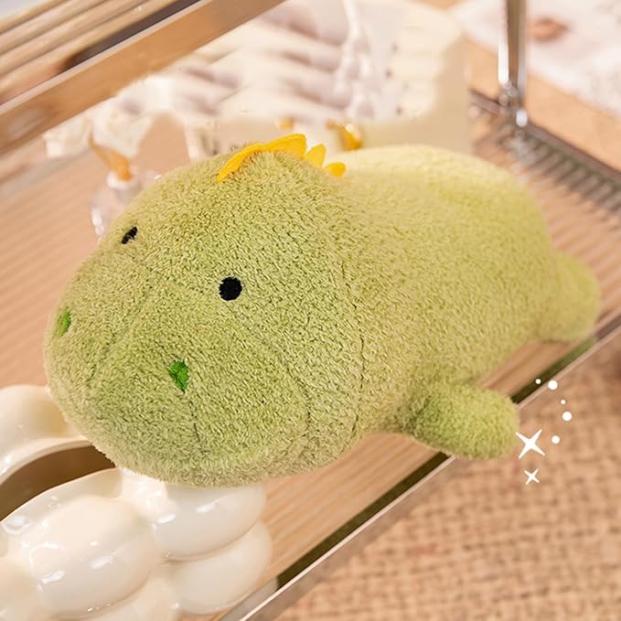 16 Inch Plush Dinosaur Stuffed Animal Hugging Pillow Cuddly Dino Huggable Anime Gifts for Kids and Lovers