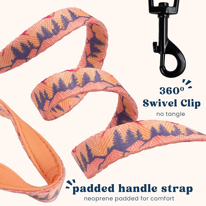 Cat Harness and Leash Set for Walking, Escape Proof Vest Harnesses for Cats, Breathable Mesh with Reflective Strips - (Sienna Mountains), Small