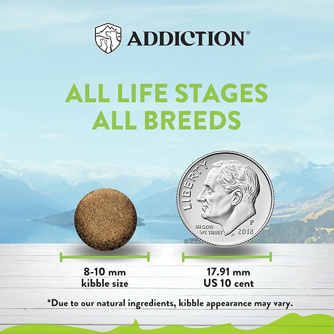 Addiction Viva Venison Grain-Free Dry Cat Food - High Protein, Natural & Hypoallergenic for Sensitive Stomach, Limited Ingredient for Allergy & Weight Management - 4lbs