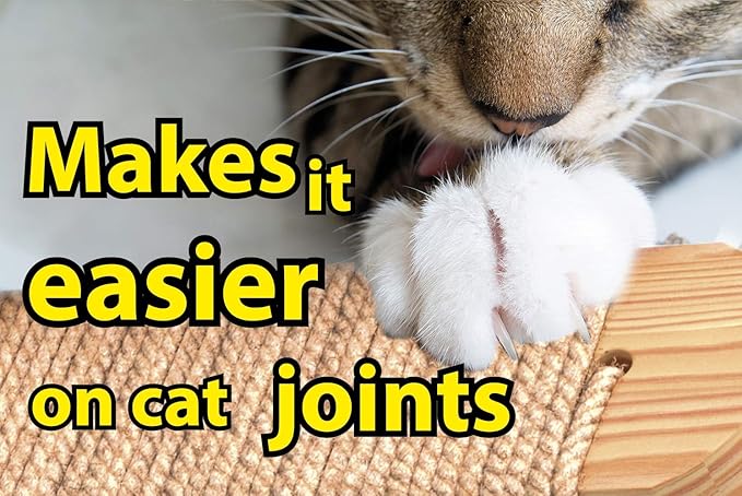 Skywin Cat Steps - Solid Rubber Wood Cat Wall Stairs Great for Scratching and Climbing - Easy to Install Wall Mounted Cat Wall Shelves for Playful Cats (Wood, Left-Right)