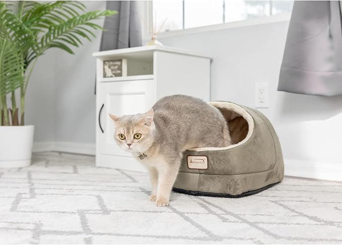 Armarkat Laurel Green Cat Bed Size, 18-Inch by 14-Inch