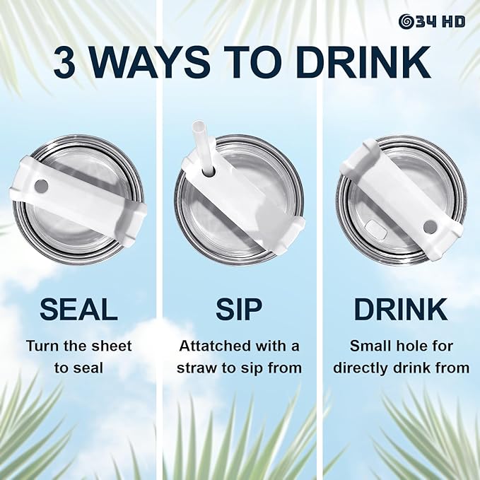 34HD Funny Black Cat Tumbler with Handle and Straw, 40oz Double Wall Vacuum Insulated Kitty Mug, Pet Gifts for Women Men, Cat Lover Gifts for Birthday Mothers Day Halloween Christmas