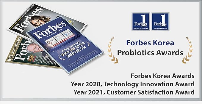 100 Premium Denmark Probiotics, 44.2 Billion Probiotics with Prebiotics (Synbiotics), Zero Calories, Zero Sugar, Non Dairy. Travel Friendly, No Water is Needed, Easily Melts on Your Tongue