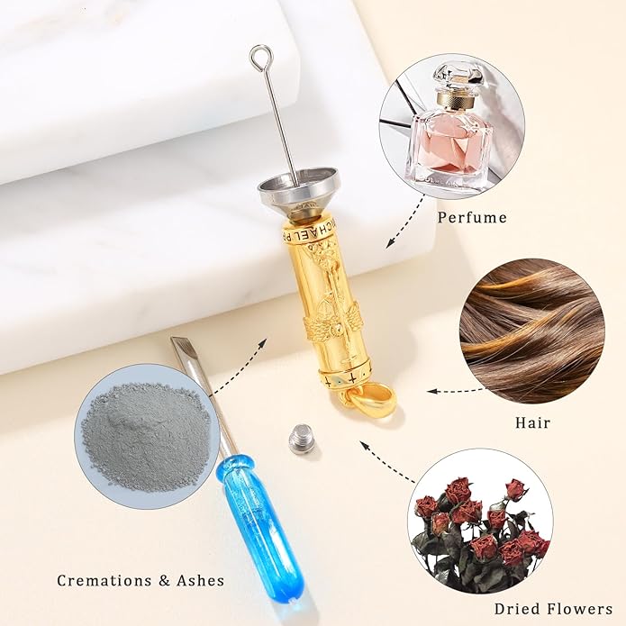 Aniu Cremation Jewelry for Ashes S925 Sterling Silver Urn Necklace Memorial Necklace for Human Ashes of Loved Ones Keepsake Pendant for Men Women