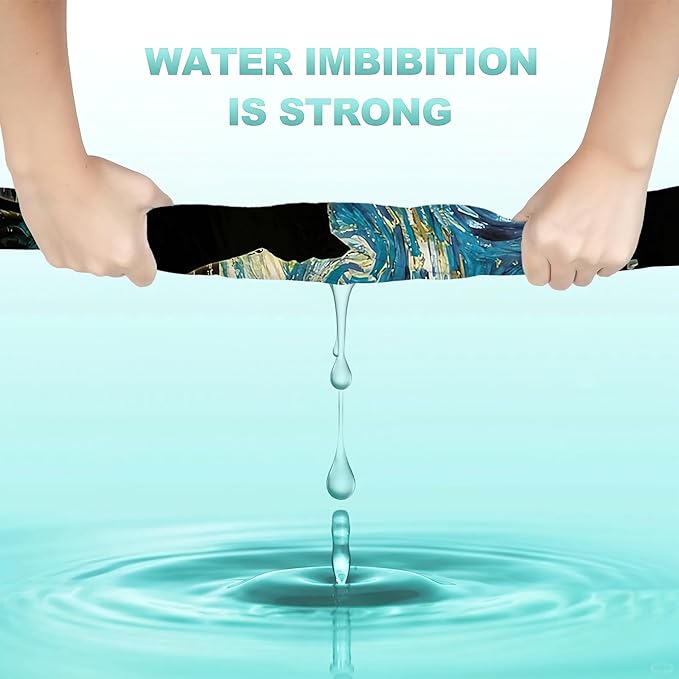 2 Pack Hand Towels for Bath,Black Cat Starry Night Decorative Towels Highly Absorbent Soft Towels for Bathroom Beach Kitchen Spa Gym Face Towel 14x28 Inch