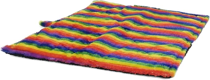 WALOO Pets Self Heating Thermal Cat Mat & Napping Pad (Rainbow)