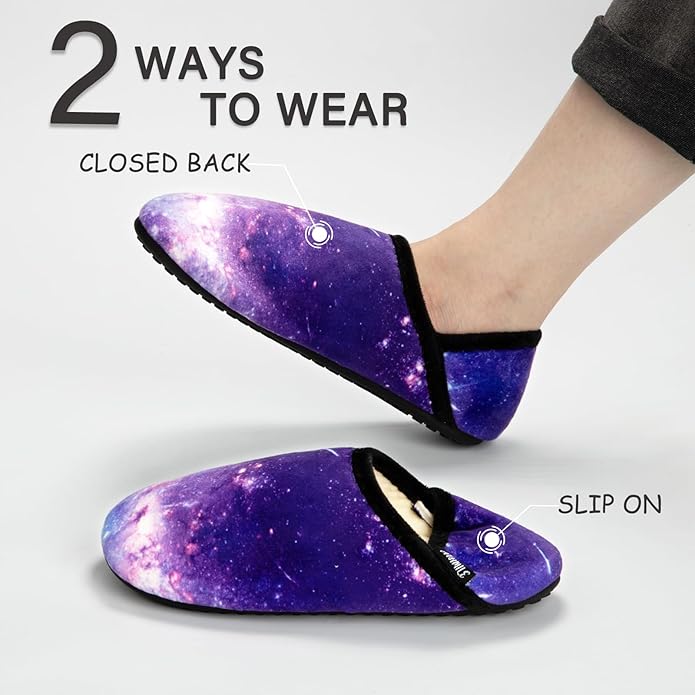 ATHMILE House Slippers for Women Men Indoor Barefoot Slippers Socks Furry Slip on House Shoes Cozy Comfy Slippers for Home Bedroom Travel Yoga