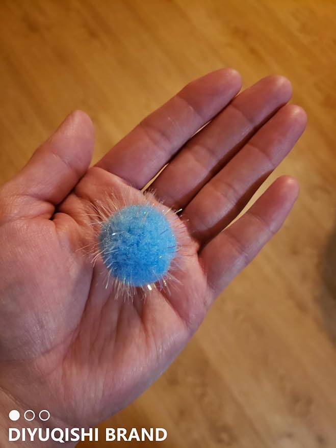 50 PCS Cat Ball Toys for Indoor Cats, Interactive Cat Toy Balls for Exercise and Entertainment Cat Toys for Small and Medium Breed Sizes