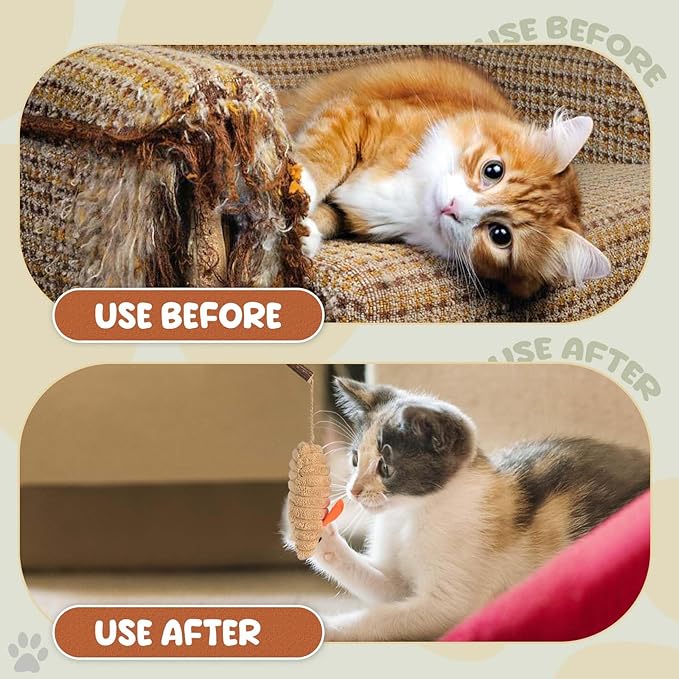 AccEncyc 3Pcs Cat Toys Mice Fish Catnip Toys Teething Interactive Catnip Silvervine Animals Toys for Indoor Kittens Cat Chew Toy Kitten Exercise Kicker Toys Cleaning Teeth Cat Gifts Kitty Toy