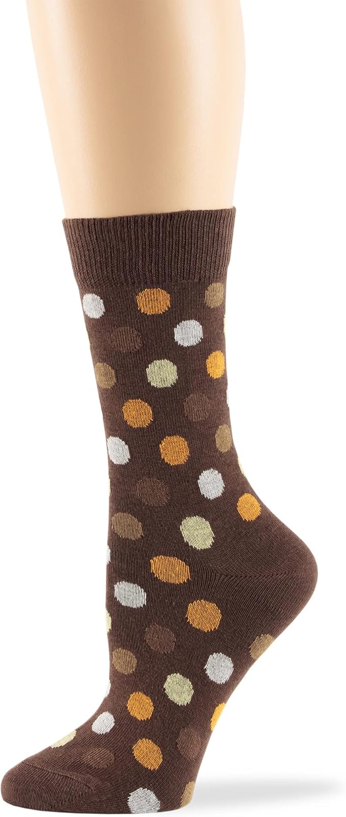 7BIGSTARS KINGDOM Womens Fun Cotton Crew Socks - 4 Pack L/M - Cactus Space Desert Coffee Fox Dog Hedgehog Puppy Flower Bird