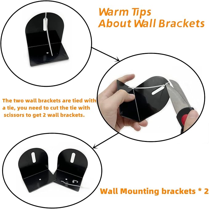 Cat Scratching Post Wall Mounted, 24 inch Tall 3.5 inch Diameter Cat Tree Scratch Post, Hemp Rope Scratcher Posts for Indoor Kittens and Large Cats with Screws