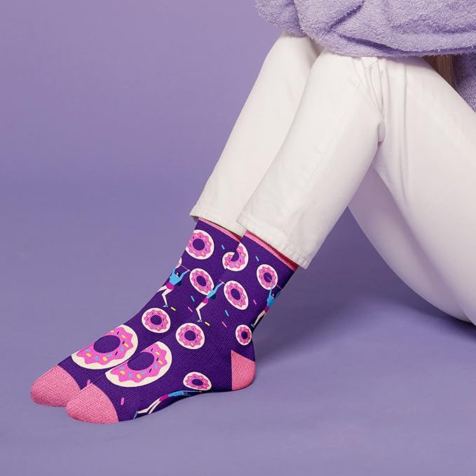 AGRIMONY Funny Cat Dog Socks for Women Teen Girls-Animal Novelty Cute Socks-Mothers Day Cat Dog Mom Gifts Stocking Stuffers