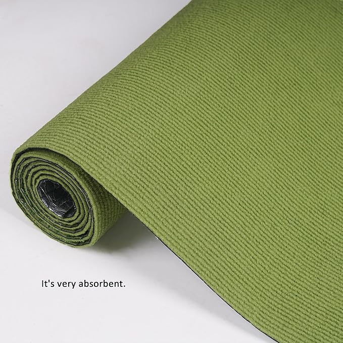 Cat Scratch Furniture Protector，78.7"x15.8"Cat Scratching Mat,Trimmable Self-Adhesive Cat Couch Protector,cat Wall Scratcher,Pad Replacement for Cat Tree Shelves and Post(Green)