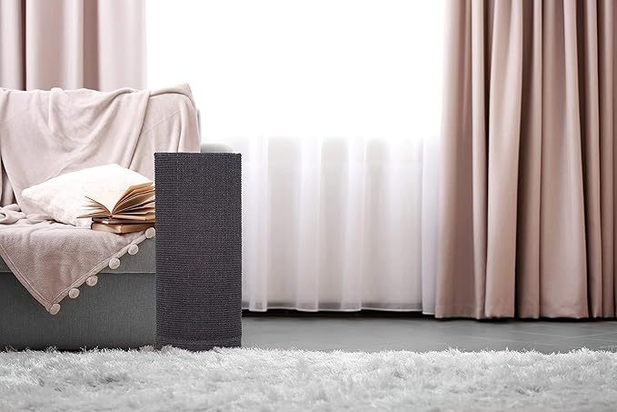 'Sofa-Scratcher' Cat Scratching Post & Couch-Corner / Furniture Protector (Black)