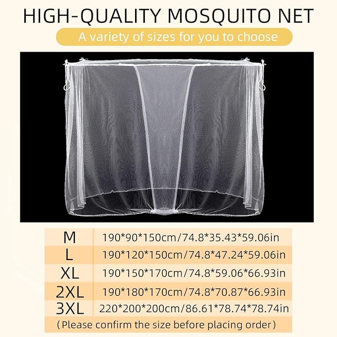 4 Corners Mosquito Net for Mosquiteros para Camas Bed Canopies Netting Bed Drapes Rectangular Mosquito Mesh for Camping Home Outdoor Travel Dormitory(White,L75 X W79 X H67 Inch)