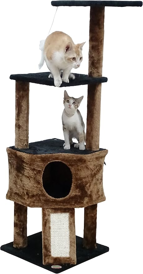 Go Pet Club F707 46" Kitten Tree,Brown