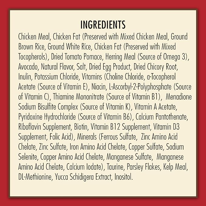 AvoDerm Chicken & Herring Meal Adult Dry Cat Food, 6lb bag