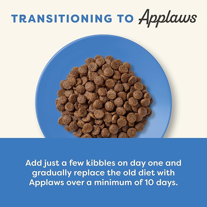 Applaws Complete Dry Cat Food, Grain-Free, Limited Ingredient Food with Added Vitamins & Minerals, Protein, Natural Cat Food, Supports Digestion, Whitefish (4 Pound Dry Cat Food)