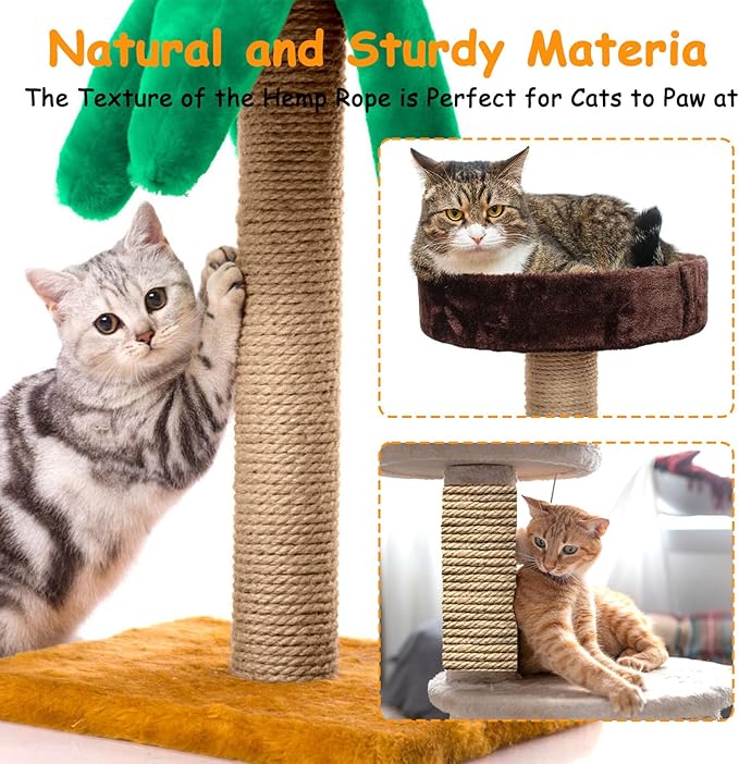 Jute Rope for Cat Scratch Post 1/6" mm Diameter 328 FT Cat Natural Hemp Rope Cat Tower Repair Rope Cat Tree Rope Replacement Recovering and DIY