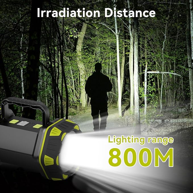 AlpsWolf 2 Pack Camping Lantern Rechargeable, LED Camping Flashlight, 4800 Capacity, 8 Modes Portable Camping Light for Emergency, Hurricane,Hiking, Power Outages, Camping Essentials