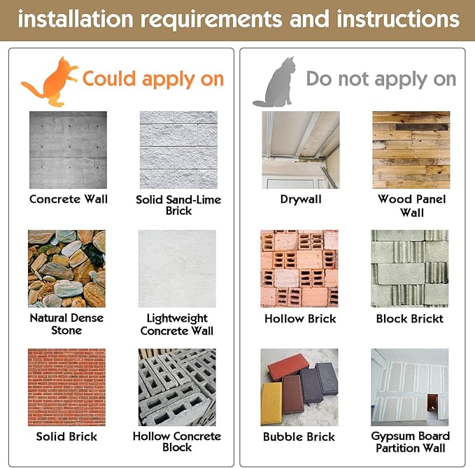 Cat Hammock Wall Mounted Large Cat Perch with 2 Cat Wall Steps - Cat Wall Shelves for Indoor Cats or Kitty - Premium and Modern Cat Furniture for Sleeping, Playing, Climbing (Grey)