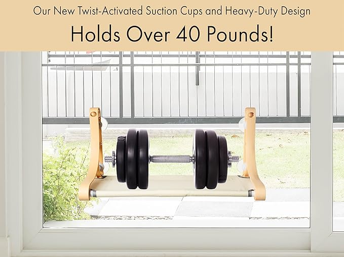 DWD Cordless Cat Window Seat - Cat Window Perch - Cat Wall Hammock - Window Perch for Cats - Dog Window Perch - Cat Window Hammock - Cat Window Shelf