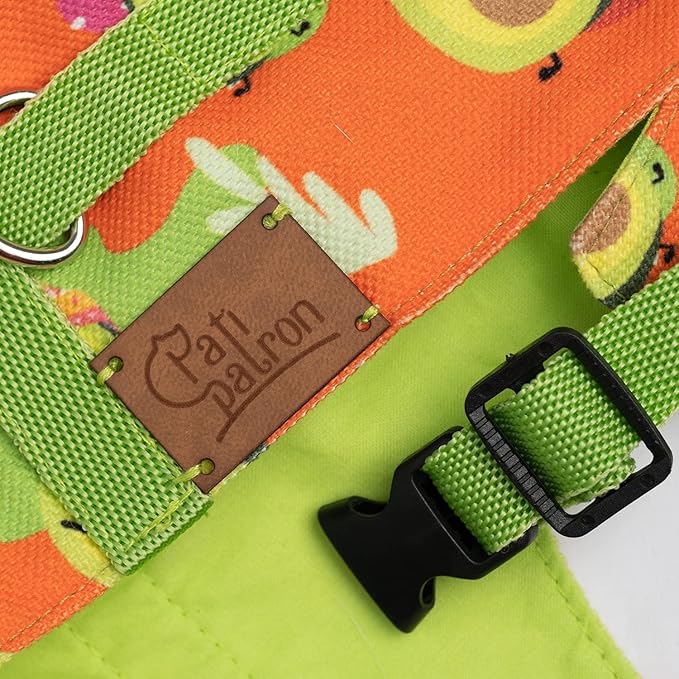 Cat Harness and Leash Set, Cats Escape Proof - Adjustable Kitten Harness for Large/Medium/Small Cats, Walking Travel Petsafe Harness (Avocado, Large)