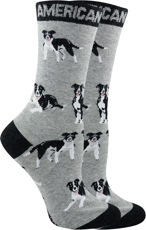 American Pit Bull Terrier Socks for Women Gift for Dog Lovers