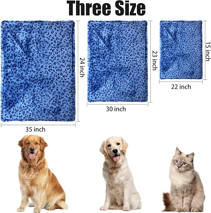 MARUNDA Self Warming Cat Bed,Super Soft Dog Bed Crate Bed Blanket, Self Heating Cat Pad, Thermal Cat and Dog Warming Bed Mat.
