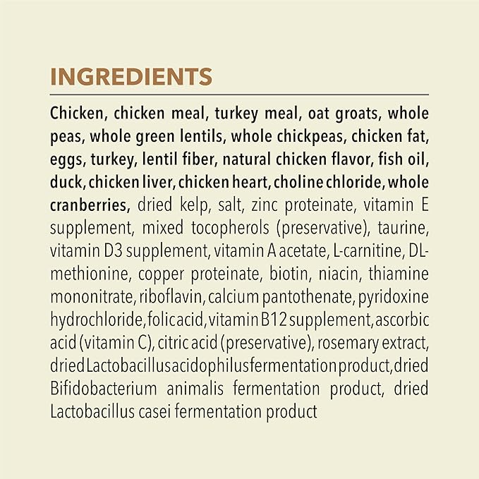 ACANA Senior Entree Dry Cat Food for Senior Cats (7+ Years), Free Run Chicken and Turkey Recipe, 4lb