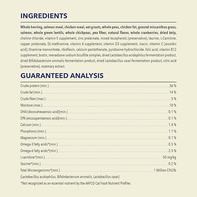 ACANA Indoor Entrée Fish Recipe Cat 4LB
