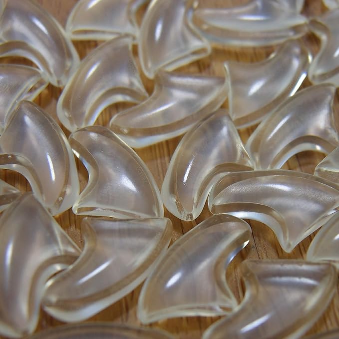 100 pcs Cat Nail Caps | Cat Claw Covers | with Adhesives and Applicators (Clear, XS)